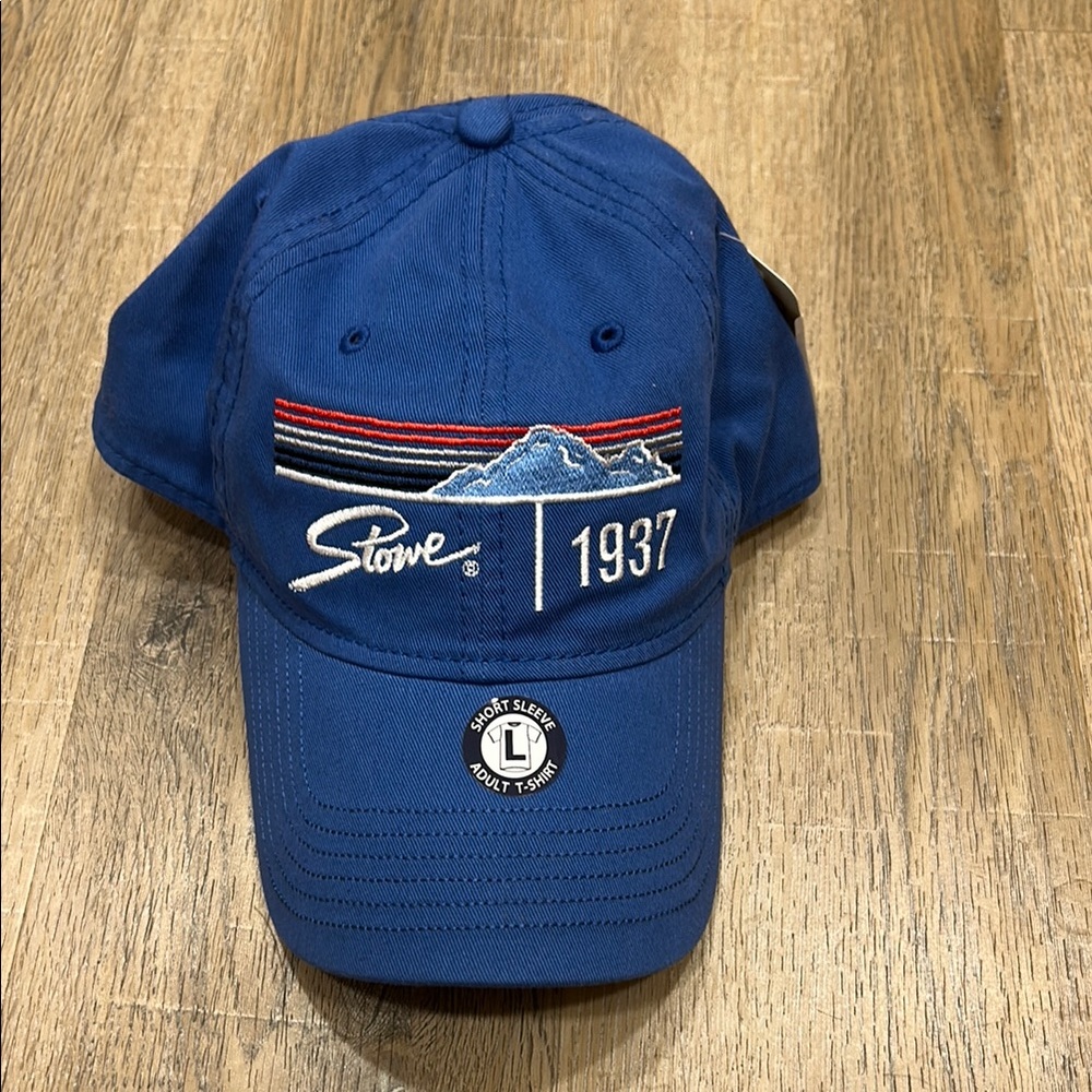 Blue Stowe 1937 Cap